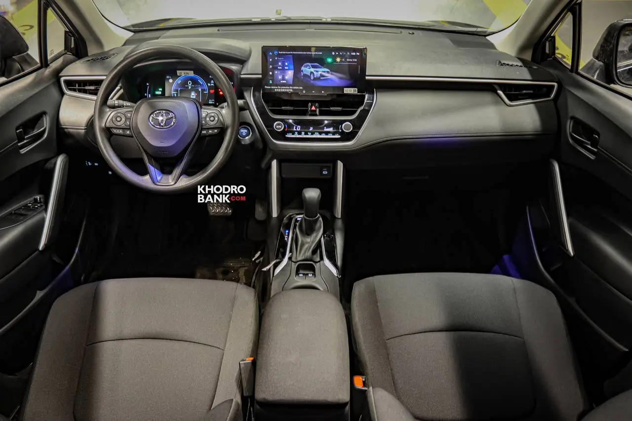 گلس محافظ کنسول مناسب کرولا کراس